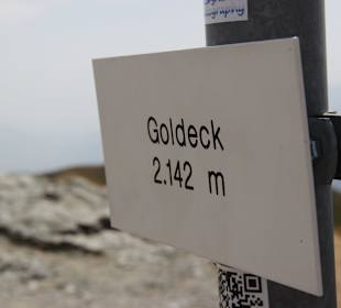 Das Gipfelschild