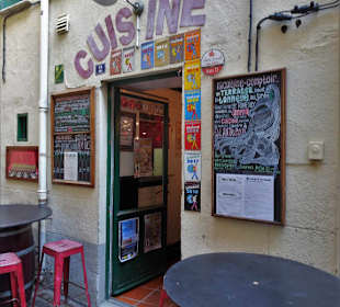 Der Eingang zum La Cuisine-Comptoir