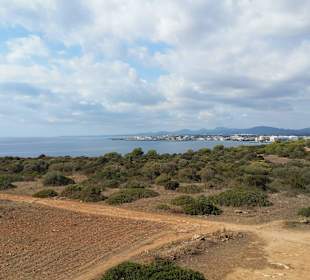 Unterwegs die Aussicht