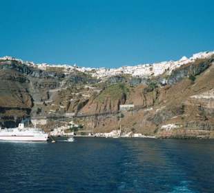 Santorin - Blick auf Thira