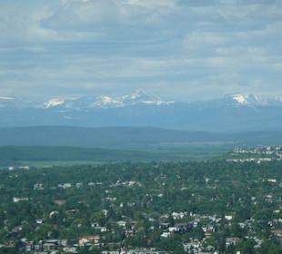 Ausblick auf die Rockies