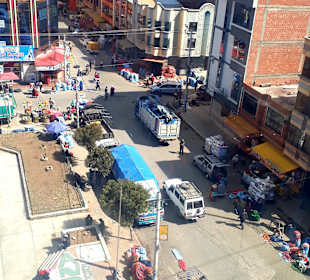 Ausblick Linea Plateada