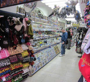 Einkaufsangebot für Touristen