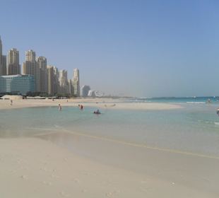 Strand von Jumeirah Beach