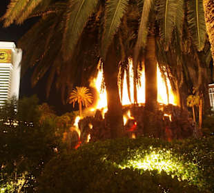 Vulkanausbruch vor dem Mirage