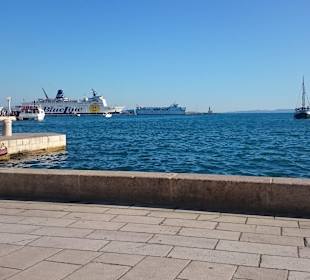 Fährhafen Split ganz in der Nähe