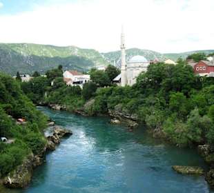Widok na Mostar