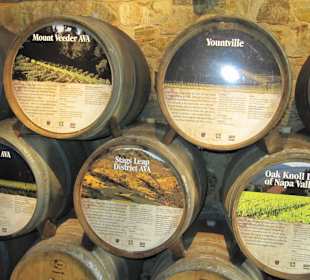 Trauben kommen von verschiedenen Weingütern