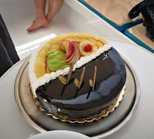 Geburtstag einer Urlauberin