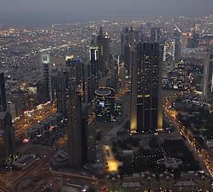  Burj Khalifa -124 Etage - Blick auf Dubai