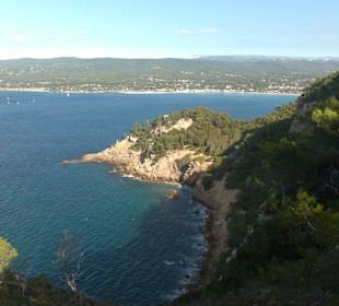 Auf dem "Sentier Littoral"- Wanderweg (Küstenwanderweg)