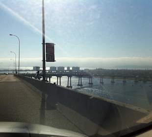 Fahrt über die Coronado Bridge, San Diego