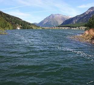 Blick auf den Haidersee