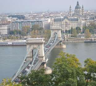 Kettenbrücke von Oben