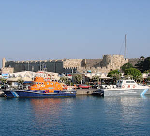 Rhodos Stadt - Blick auf den Großmeisterpalast