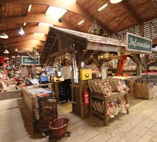 Innenansicht Verkaufshalle