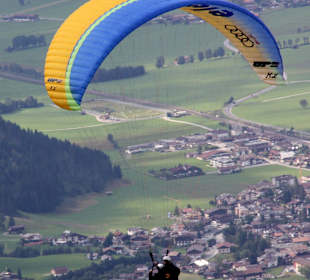 Tandemgleiter am Hahnenkamm