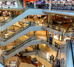 Blick in das Einkaufszentrum