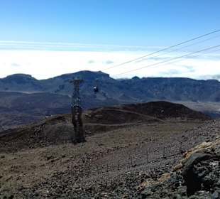 Teide-Seilbahn in Las Canadas del Teide