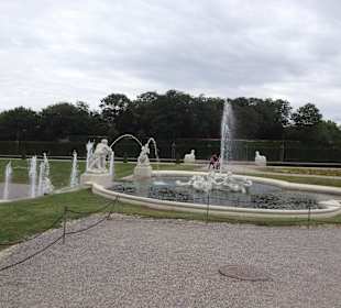 Wasserspiele in Belvedere
