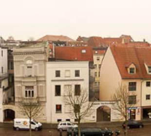 Panoramabild vom Dach des Ozeaneums