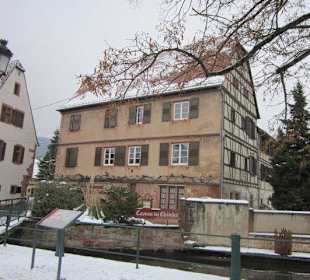 Altstadt Wissembourg im Winter