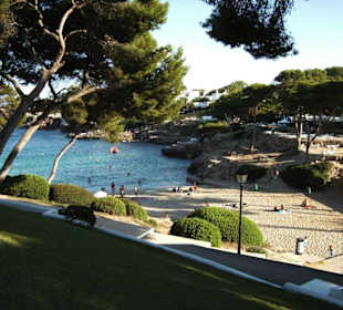 Blick auf Bucht/Meer