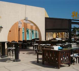 Lokal ist fast am Ende der Marina