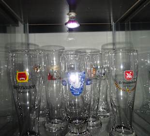 Kuchlbauer's Bierwelt Weißbierglassammlung