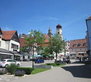 Blick auf Altstadt und Schloss