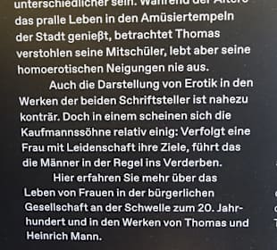 Unterschiedliche Brüder/ Heinr. + Thomas Mann