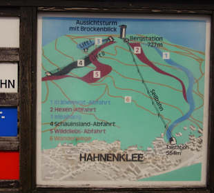 Blick auf den Plan / Hahnenklee