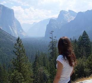 Blick ins Yosemite Valley