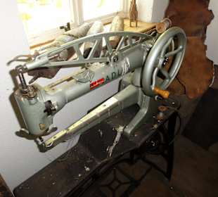 Werkstatt eines Schuhmachers