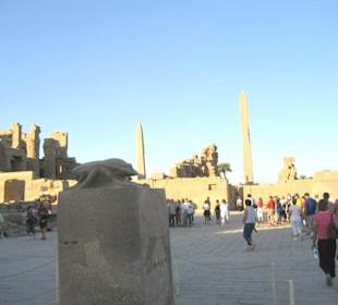 Karnak-Tempel der Skarabäus