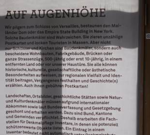 Heimatschutzzentrum in der Villa Patumbah