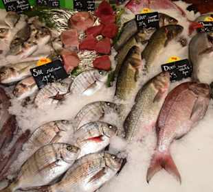 Rundgang über den Wochenmarkt von Aix-en-Provence