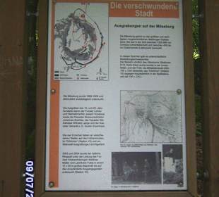 Tafeln rund um die Milseburg