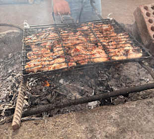 Lecker BBQ in der Wüste!!!