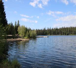 ....mit glasklarem Wasser...