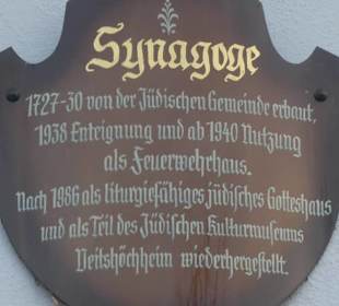 Synagoge und Jüdisches Kulturmuseum Veitshöchheim
