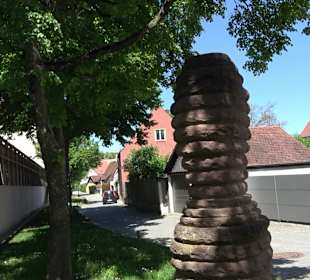 Belebte Skulptur von Jeanette Zippel