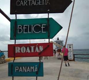 Liegt mitten in der Karibik