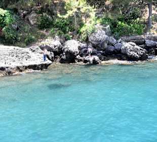 2. Badestopp in der blauen Lagune