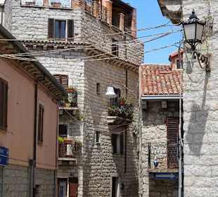 Rundgang durch die Altstadt von Tempio Pausania