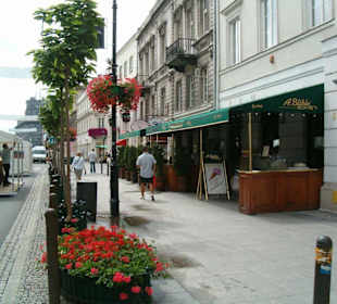 Ulica Nowy Swiat, Warszawa.