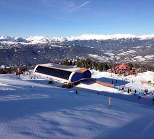 Panoramaschirm am Gipfel des Kreischbergs