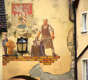 Stadt Gräfenberg Wandmalerei