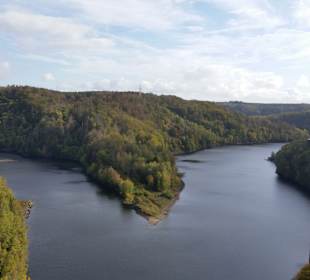 Hängeseilbrücke Rappbodetalsperre
