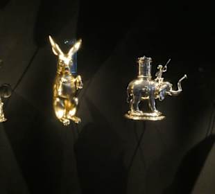 Schloss Friedenstein: bei der Innenbesichtigung